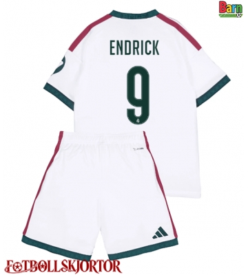 Real Madrid Endrick #9 Hemmakläder Barn 2026-27 Kortärmad (+ Korta byxor)